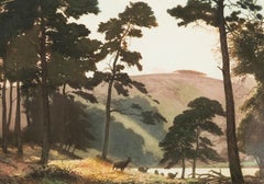 Joseph Kirkpatrick (1872-1936) - Framed Aquatint, Departing Day