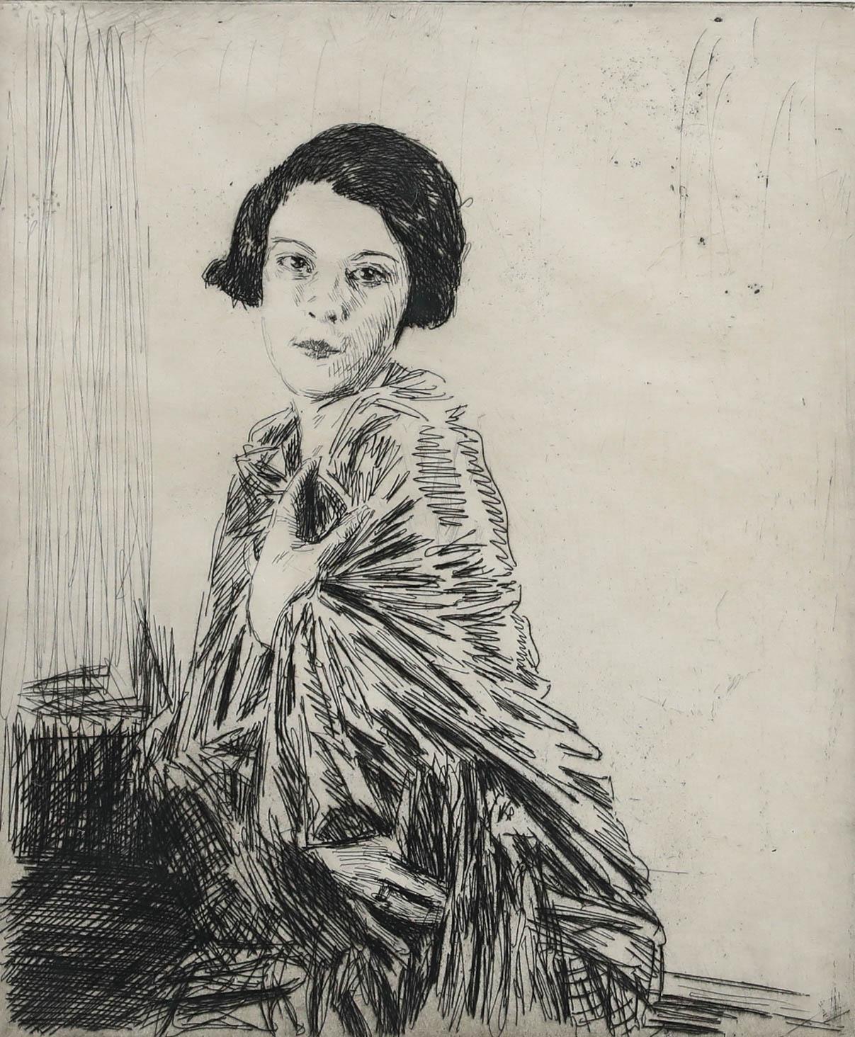 Joseph Simpson (1879-1939) - 1927 Eau-forte, Joseph - Print de Unknown