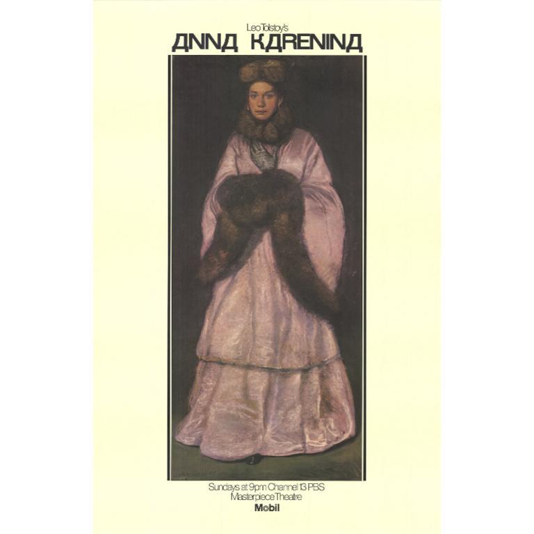 Josh Collier Anna Karenina, 1980, lithographie offset - Print de Unknown