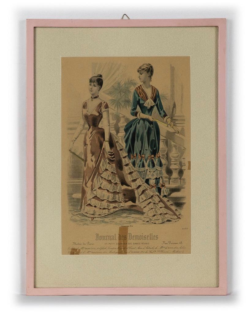 Journal Des Demoiselles - Original Lithograph - Early 20th Century - Print by Unknown