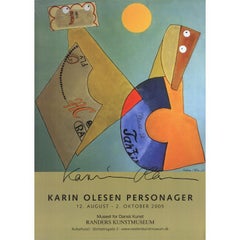 Karin Olesen 'Characters' 2005- Offset Lithograph