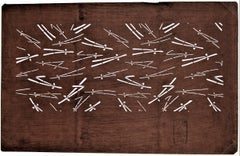 Katagami:  Pine Needles