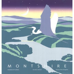 Kate Emlen 'Montshire Museum of Science' 1984- Serigraph
