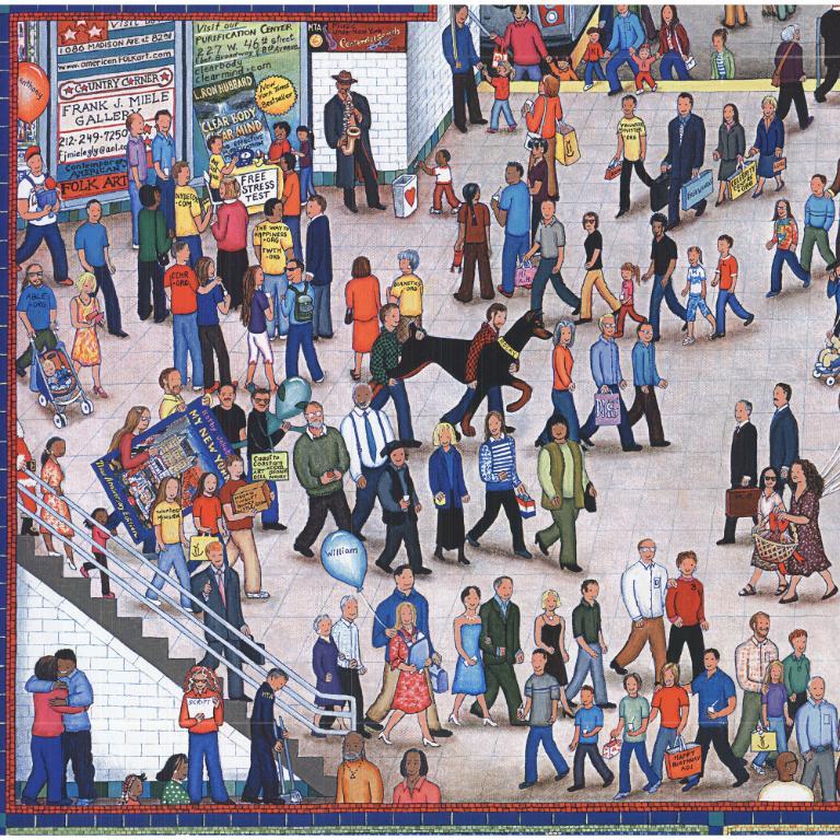 Im Jahr 2004 beauftragte die Metropolitan Transportation Authority (MTA) die Künstlerin Kathy Jakobsen, anlässlich des hundertjährigen Bestehens der New Yorker U-Bahn ein Festplakat mit dem Titel Times Square zu gestalten: Subway Centennial. Dieses