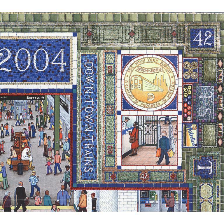 Kathy Jakobsen „ Subway Centennial“ 2004- im Angebot 1