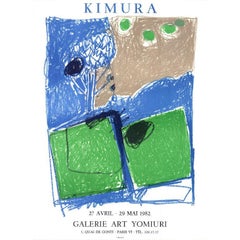 KIMURA 'Galerie Art Yomiuri' 1982- Litografia
