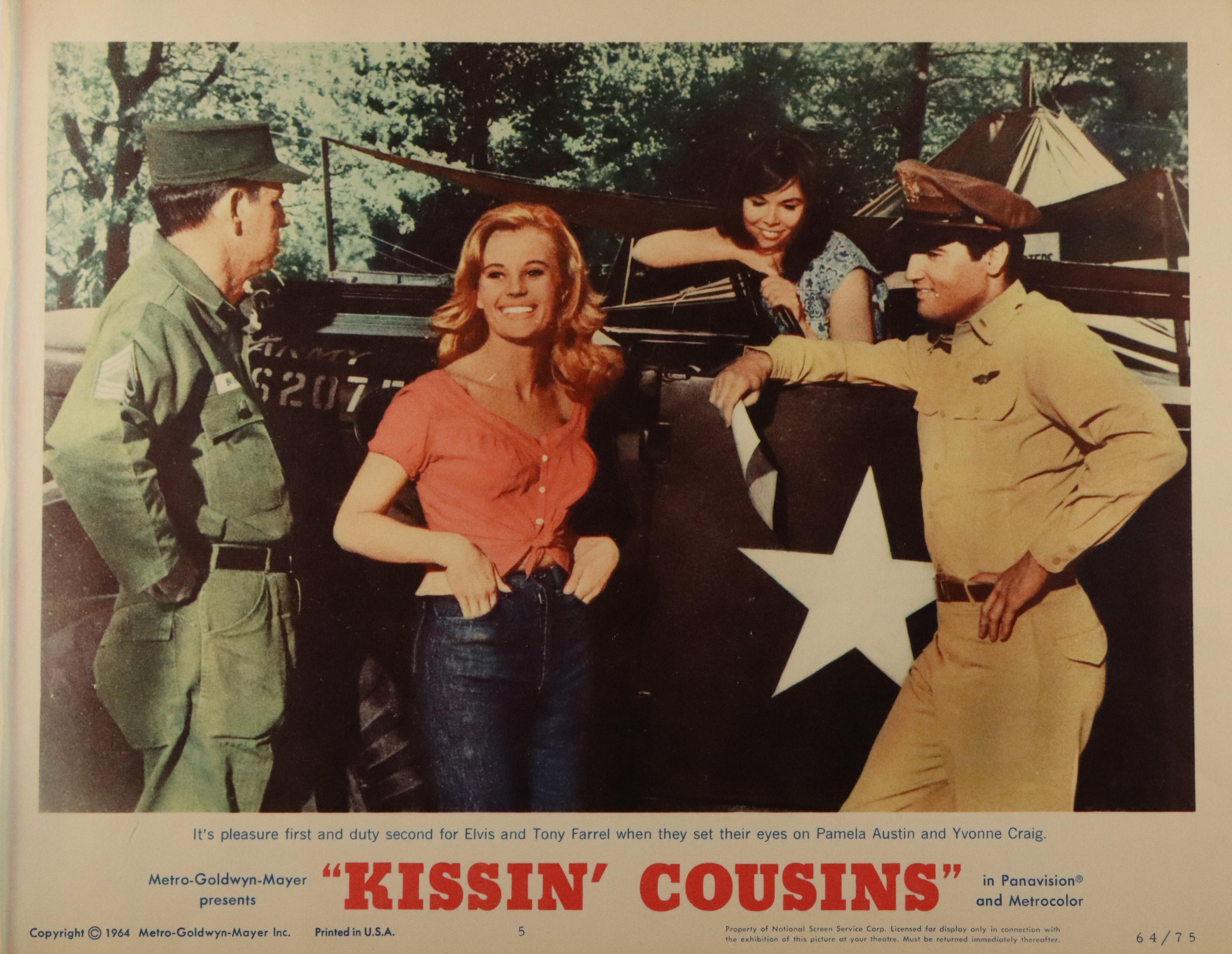 Unknown Interior Print - "Kissin' Cousins ", Lobby Card, USA 1964