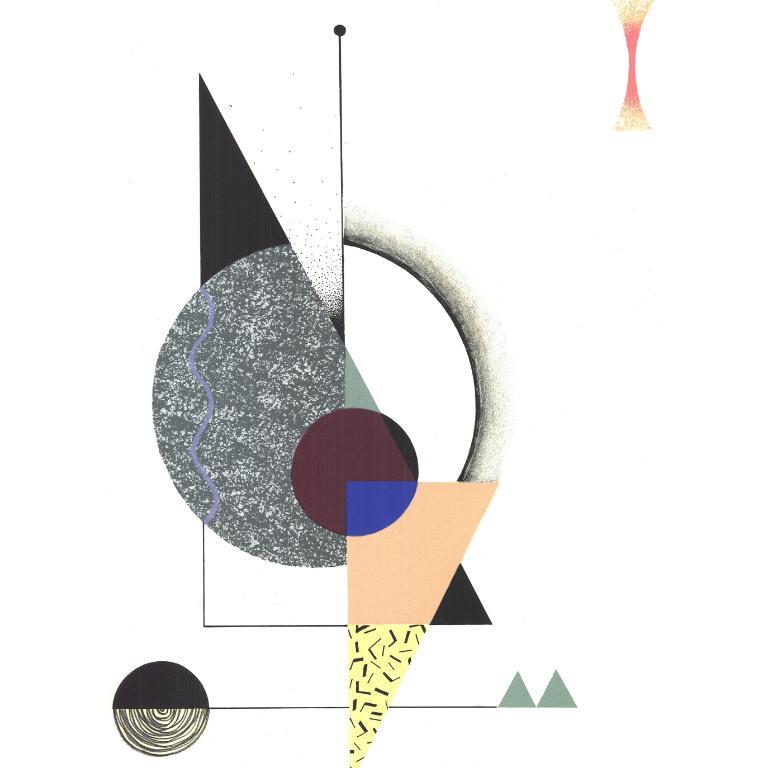 Krista Rosenkilde 'Dirty Peach & Twilight' 2016- Lithographie signée en vente 1