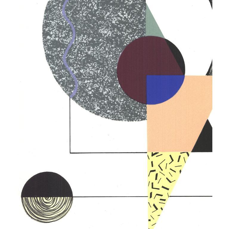 Krista Rosenkilde 'Dirty Peach & Twilight' 2016- Lithographie signée en vente 2