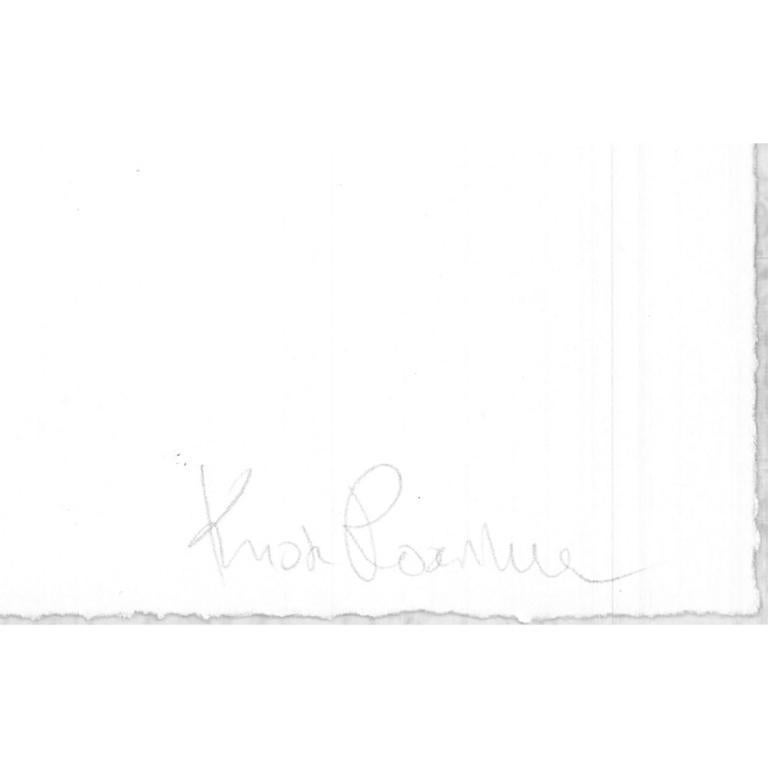 Papierformat: 26,75 x 19,75 Zoll (67,945 x 50,165 cm)
 Bildgröße: 26,75 x 19,75 Zoll (67,945 x 50,165 cm)
 Gerahmt: Nein
 Zustand: A: Neuwertig
 
 Zusätzliche Details: Original-Lithographie gedruckt auf 300 gr. Velin d'arches Papier. Vom Künstler