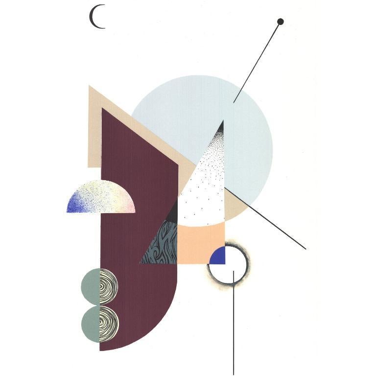 Krista Rosenkilde « Technic » 2016- Lithographie signée en vente 1