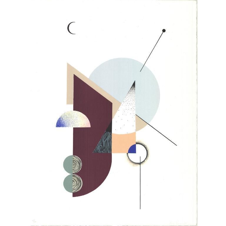 Krista Rosenkilde « Technic » 2016- Lithographie signée - Print de Unknown