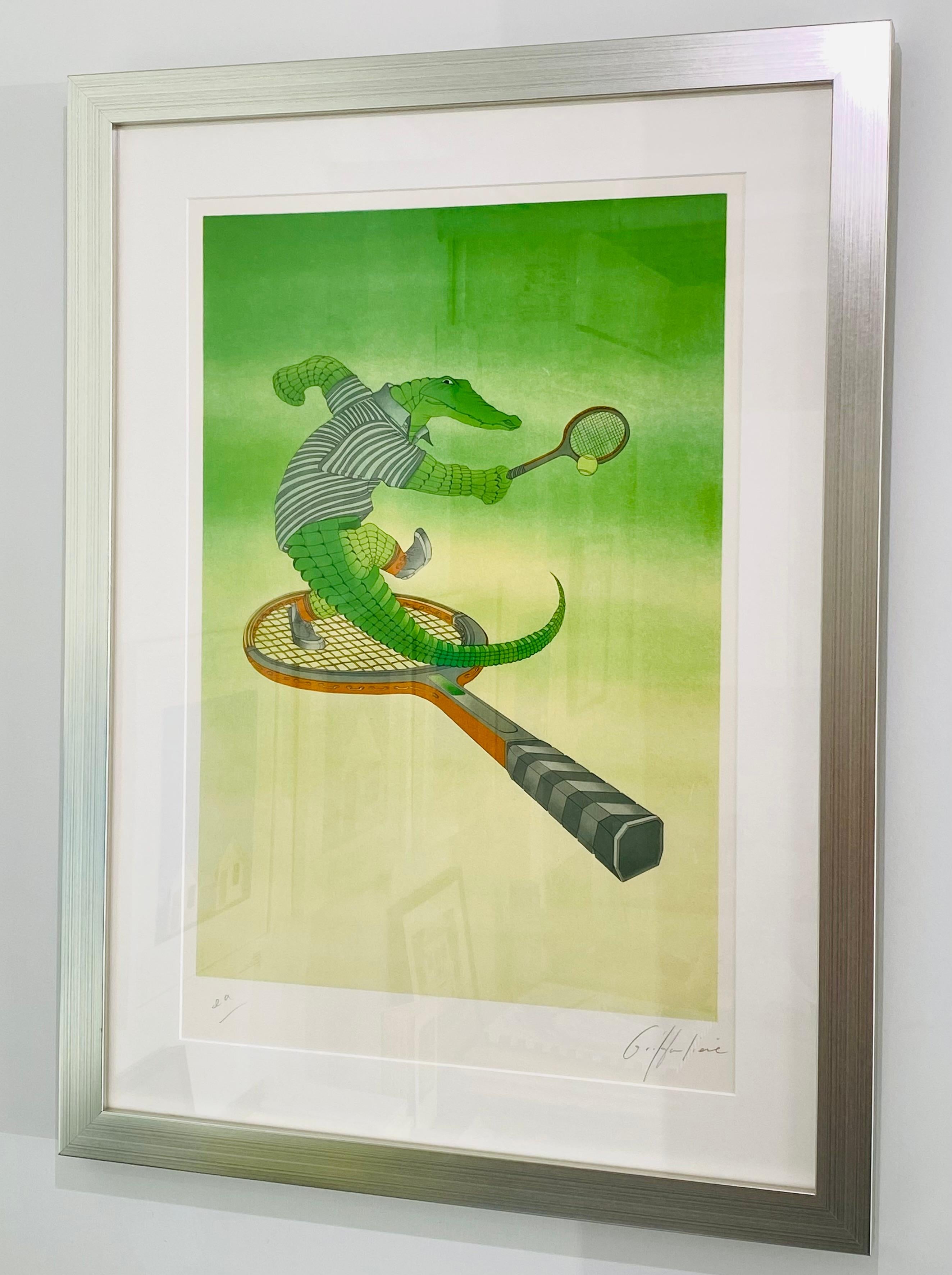 Lacoste Vintage Tennis Poster - Print by Unknown