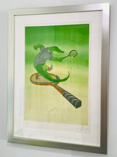 Lacoste Vintage Tennis Poster