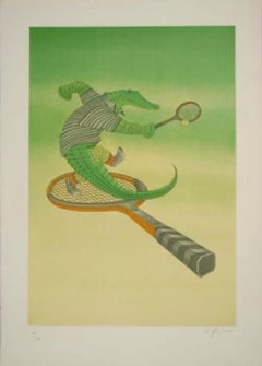 Lacoste Vintage Poster Tennis