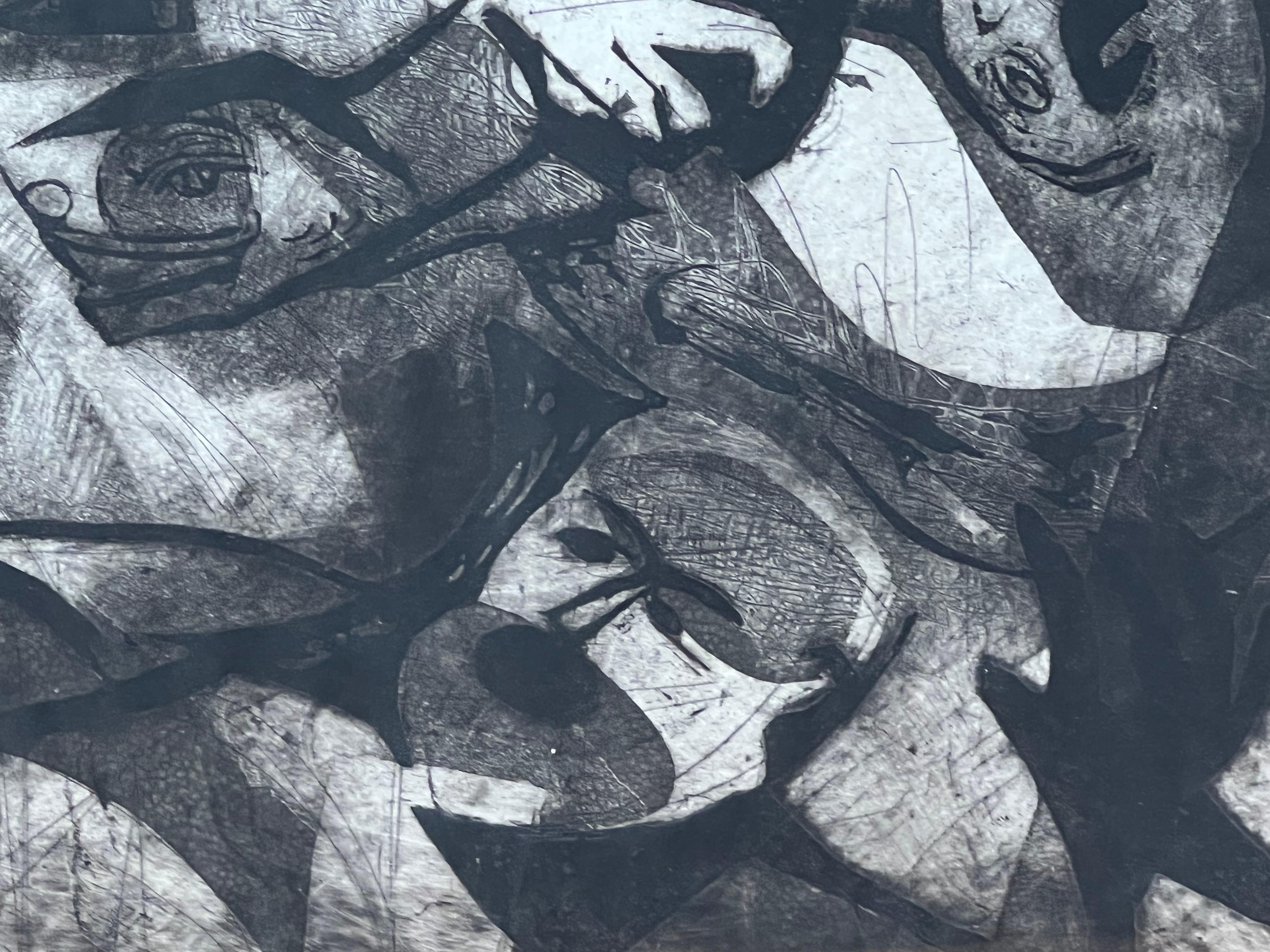 The lithograph, entitled 