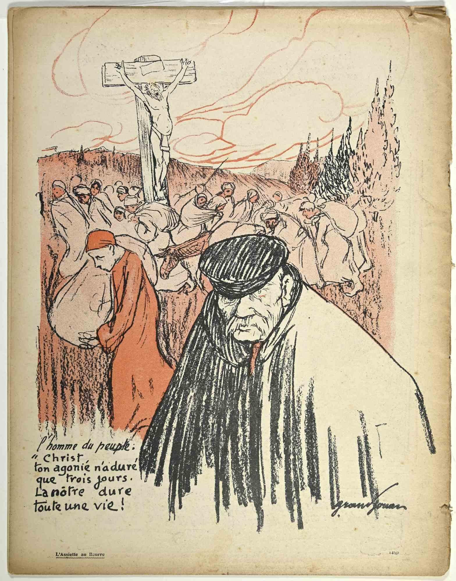 Assiette au Beurre  Vintage Comic Magazine – 1906 – Print von Unknown