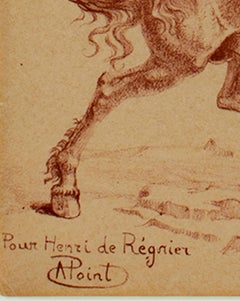 "Le Centtanre, " original lithograph by A. Point