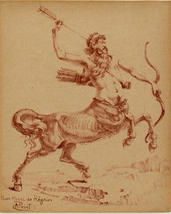 "Le Centtanre, " original lithograph by A. Point