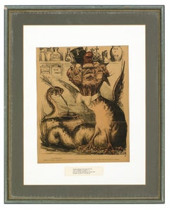 Le Journaliste - Cromolitografia originale - 1901/02