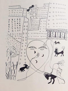 Vintage Le Poète à New York -  Rare Book Illustrated by Federico García Lorca - 1948