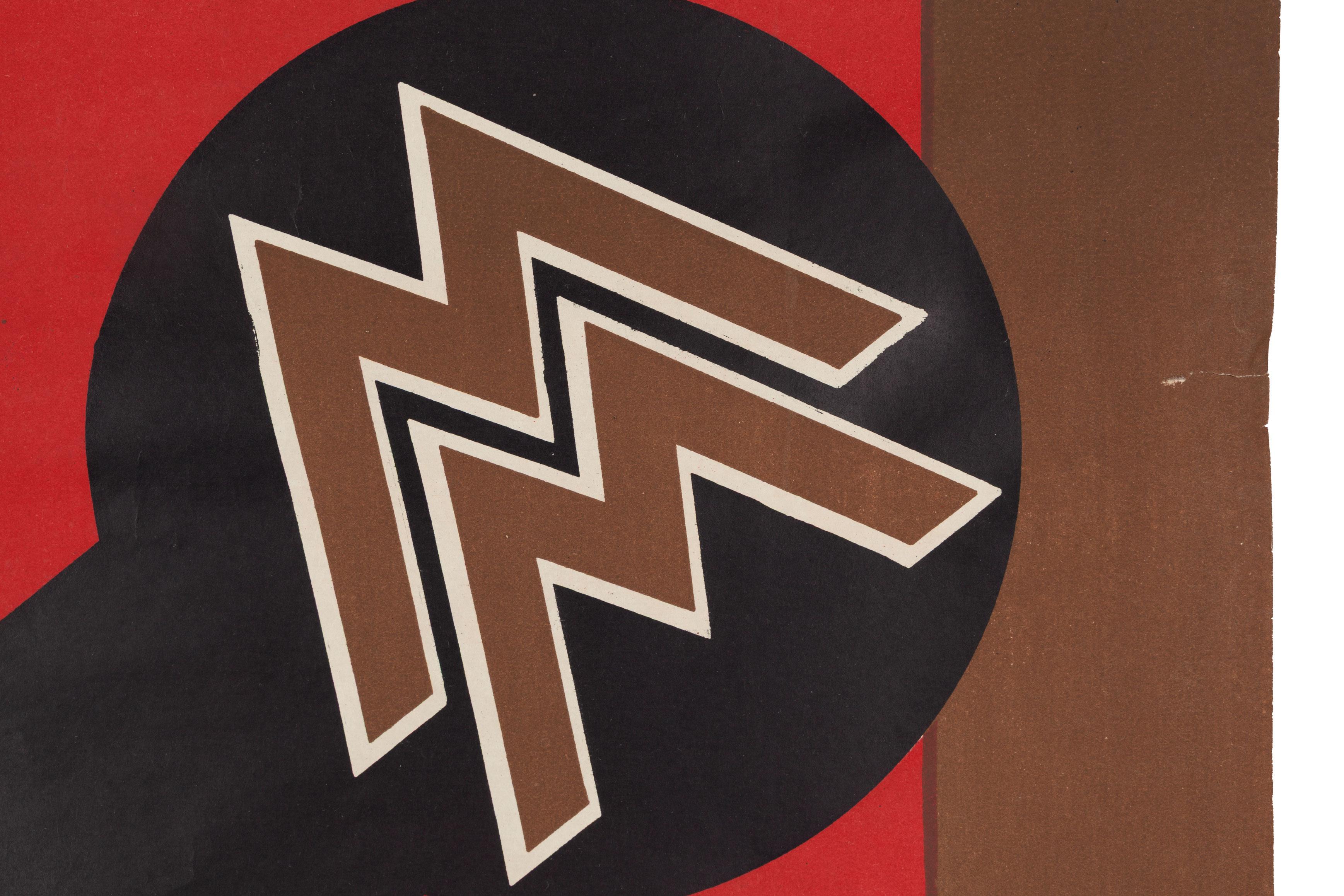 Poster pubblicitario Fiera di Lipsia e Fiera Tecnica, Bauhaus, 1925 - Print Art Déco di Unknown