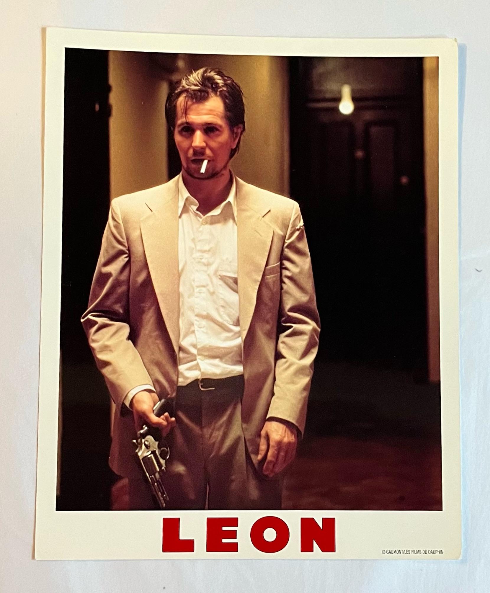 León - Tarjeta de vestíbulo original de 1994 - Print de Unknown