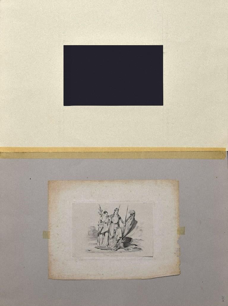 Liberty – Radierung auf Papier – 19. Jahrhundert – Print von Unknown