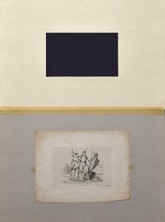 Liberty - Etching on Paper - 19th Century