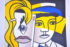 Lichtenstein Exhibition Poster - Leo Castelli Gallery