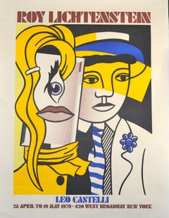 Lichtenstein Exhibition Poster - Leo Castelli Gallery