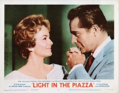 Vintage Light in the Piazza (Original Lobbycard from 1962)