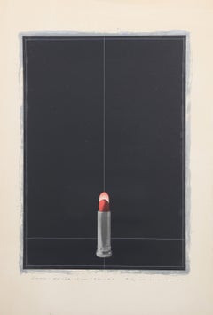 Lipstick, Signed and Numbered Pop Art Screenprint on Arches