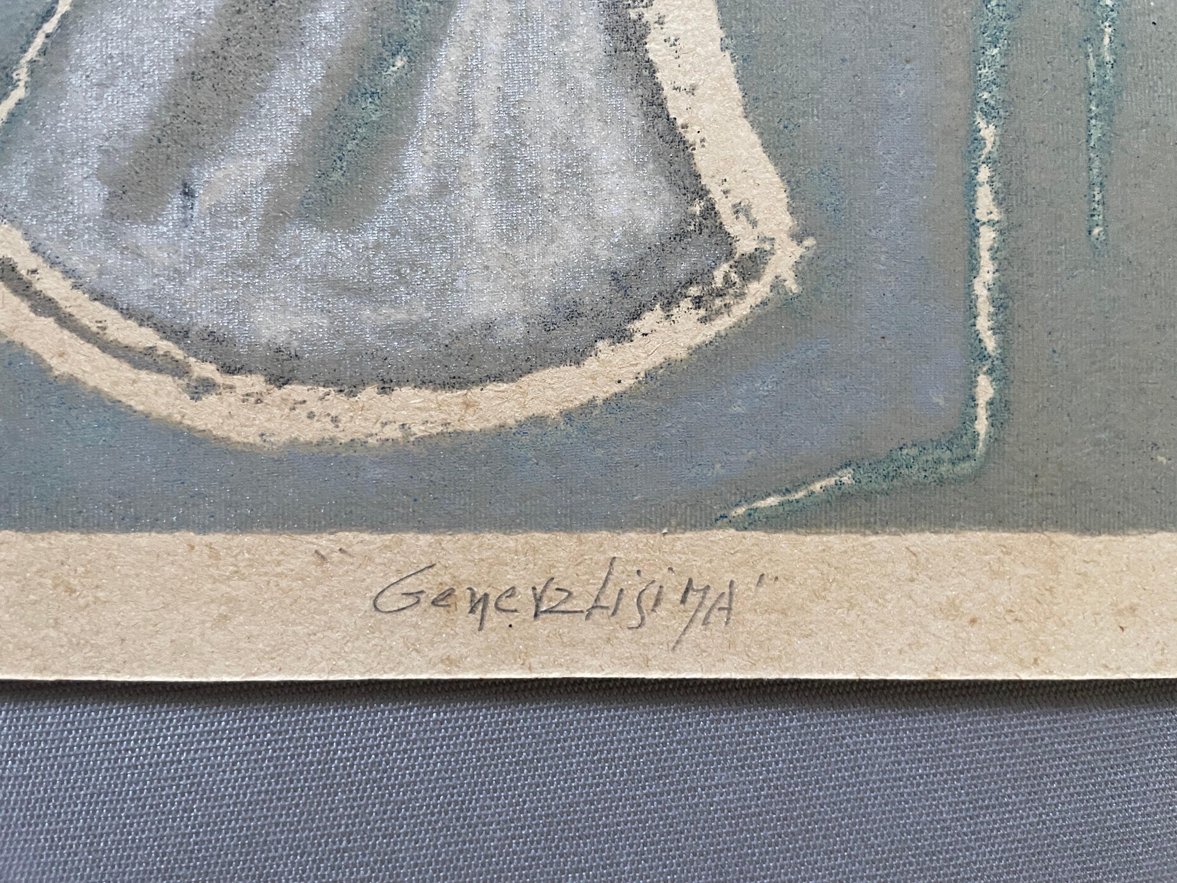 Lithographie, 1/3 nummeriert, Argentinischer Künstler? (Grau), Nude Print, von Unknown