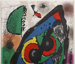 Lithograph I (1256), Surrealist Lithograph by Joan Miro