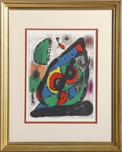 Litografía I (1256), litografía surrealista de Joan Miró