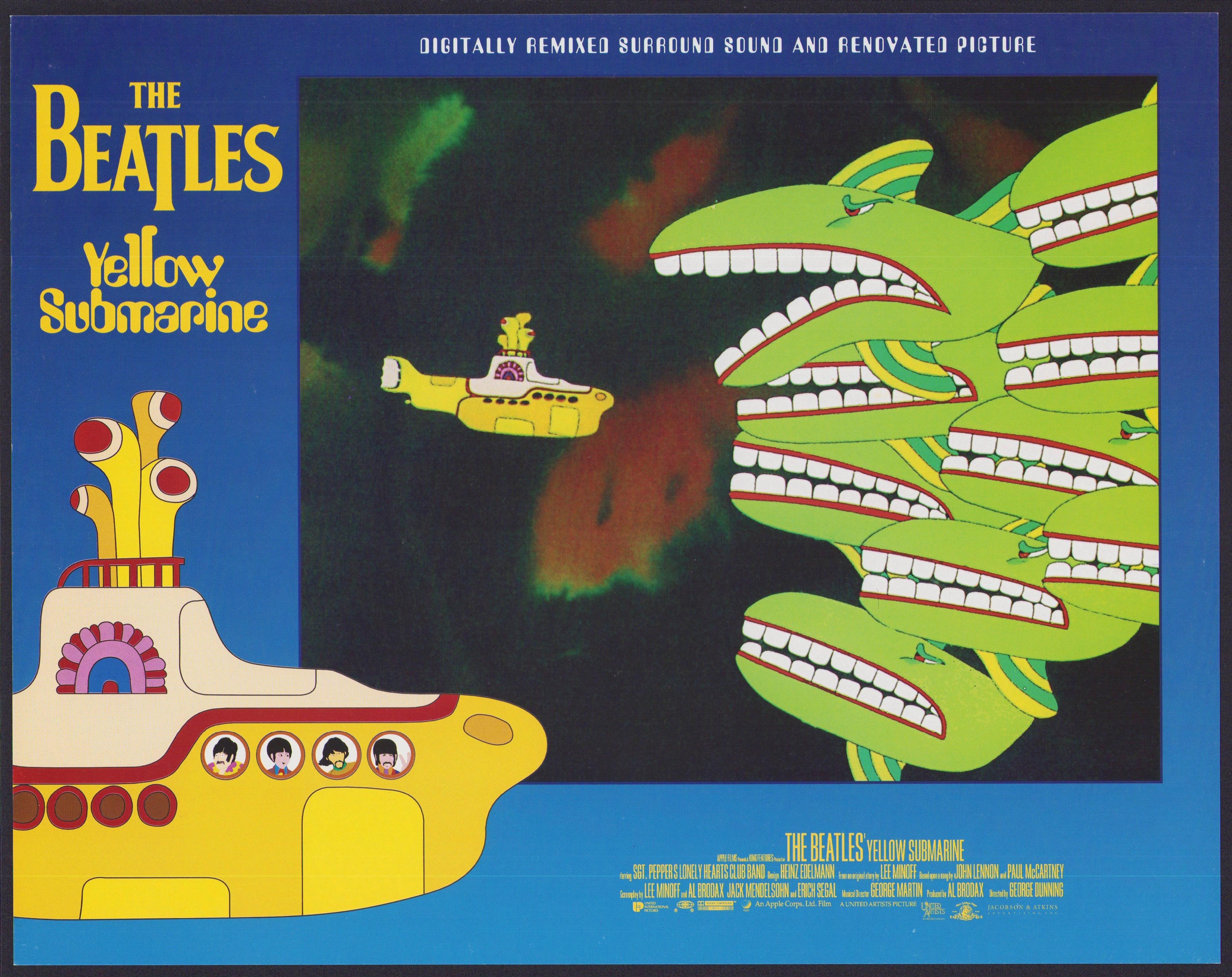 Unknown Interior Print - Lobbycard, The Beatles' - Yellow Submarine, Movie, Film, USA 1968