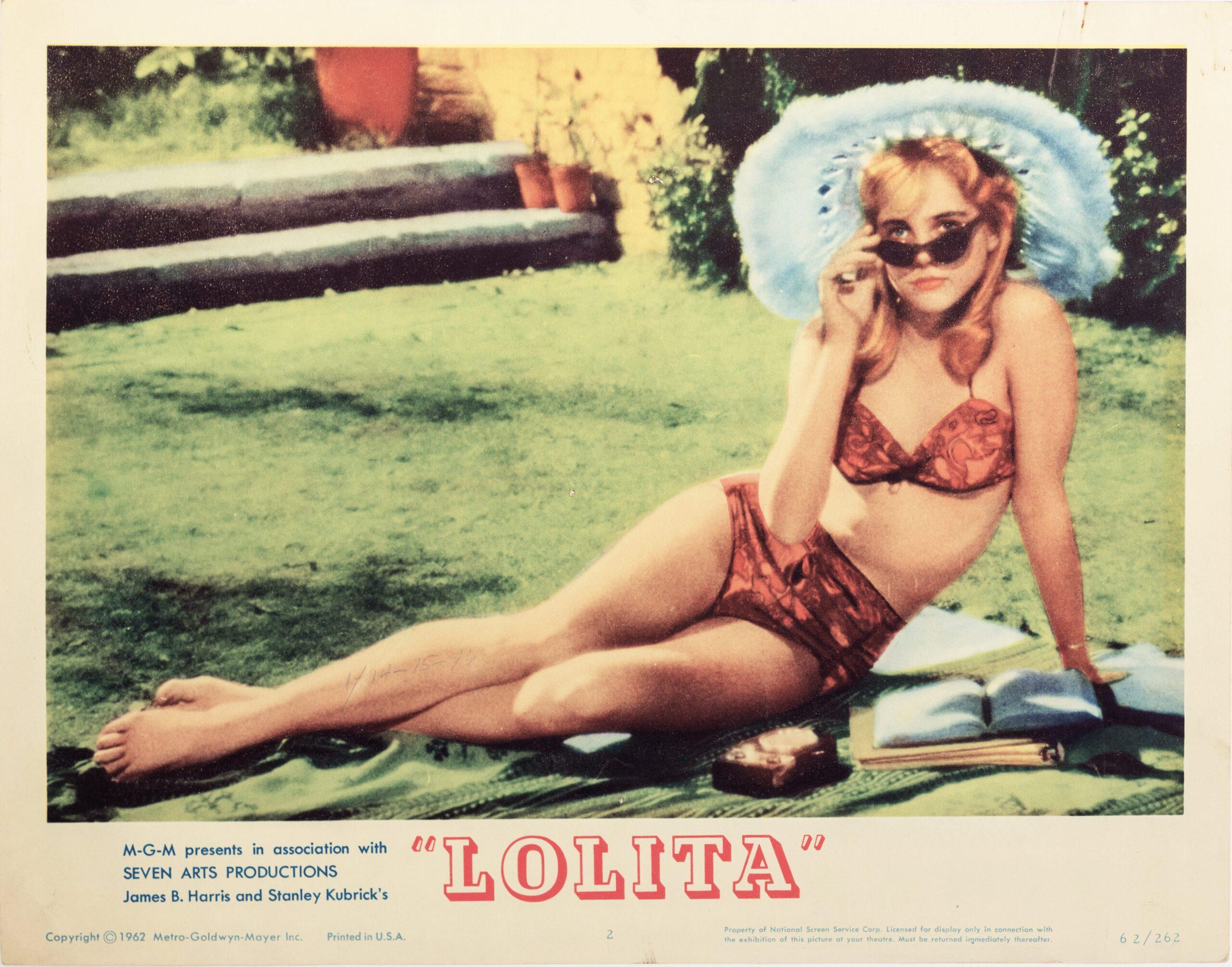 Figurative Print Unknown - « Lolita » (1962) – Affiche de cinéma vintage originale, non encadrée