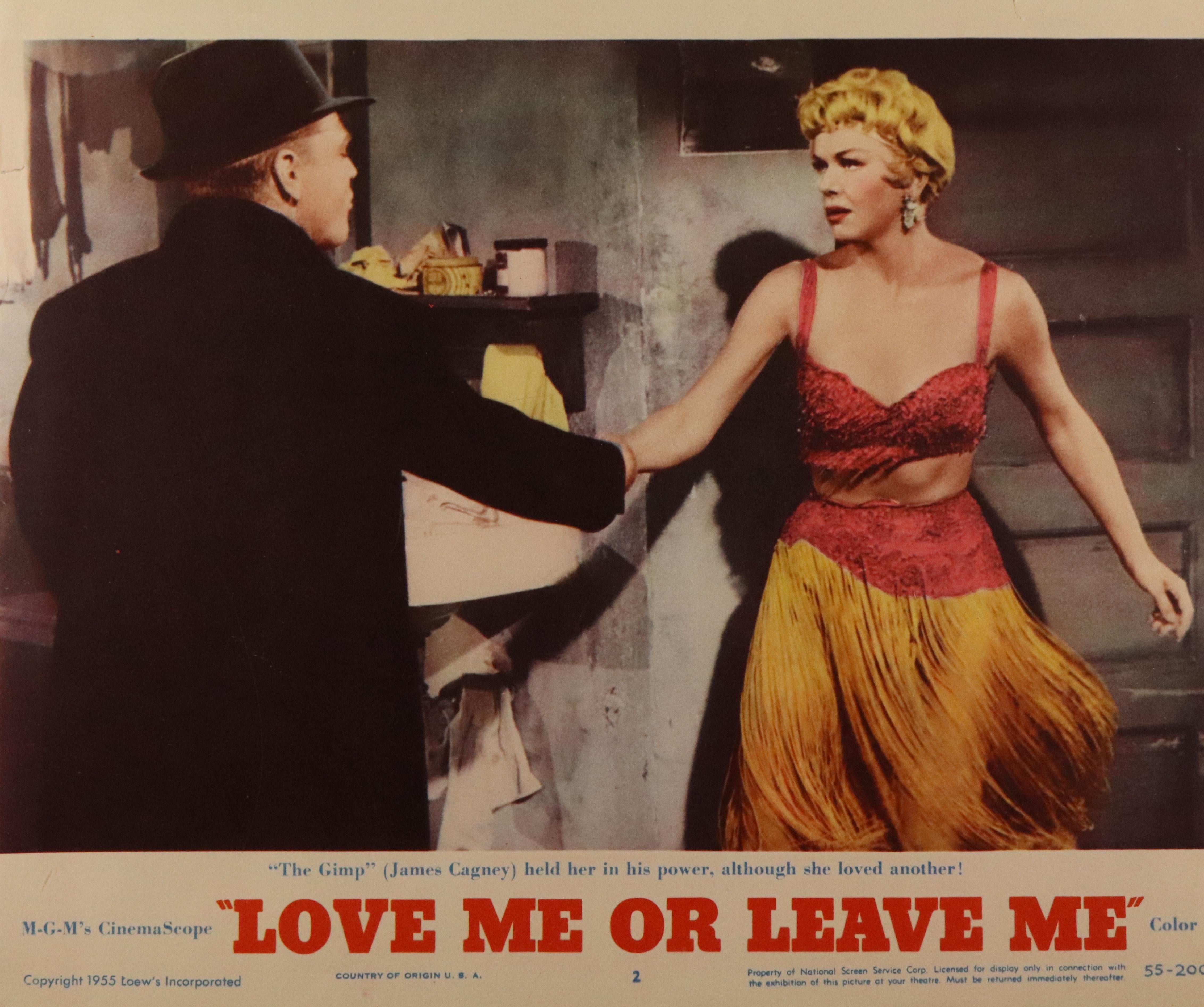 Unknown Interior Print - "Love Me or Leave Me", Lobby Card, USA 1955