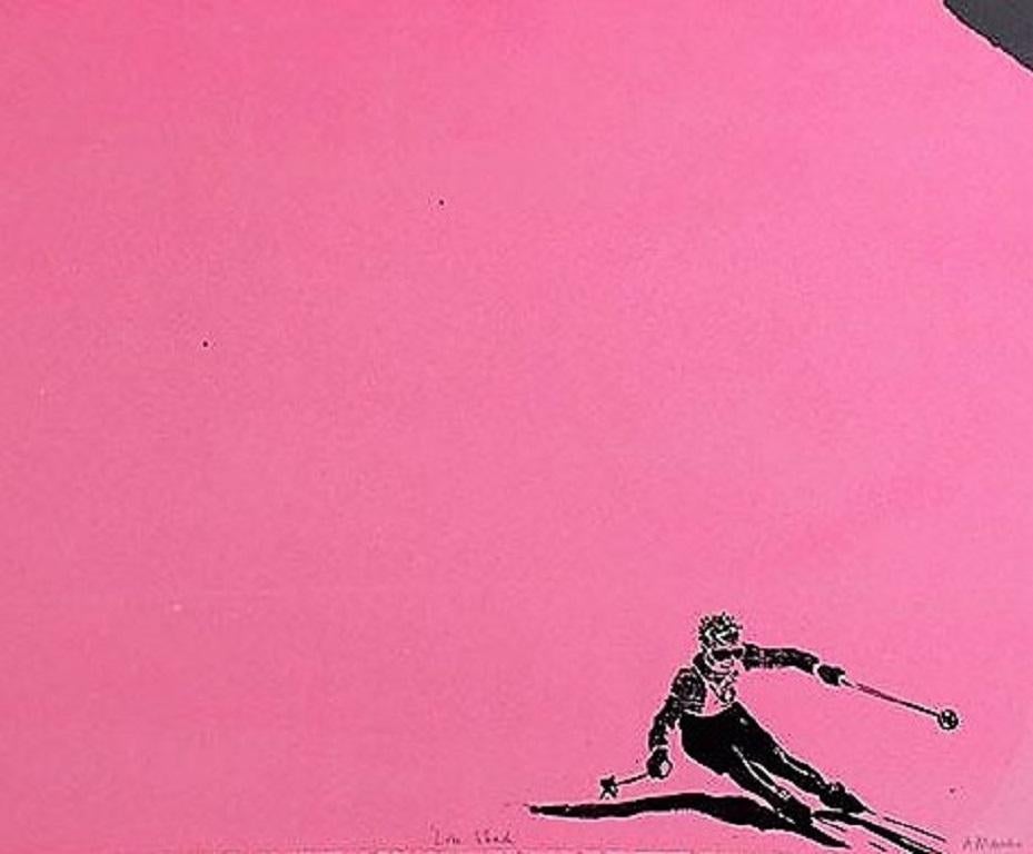 Stampa Love Shack di Anna Marrow - Print Astratto di Unknown
