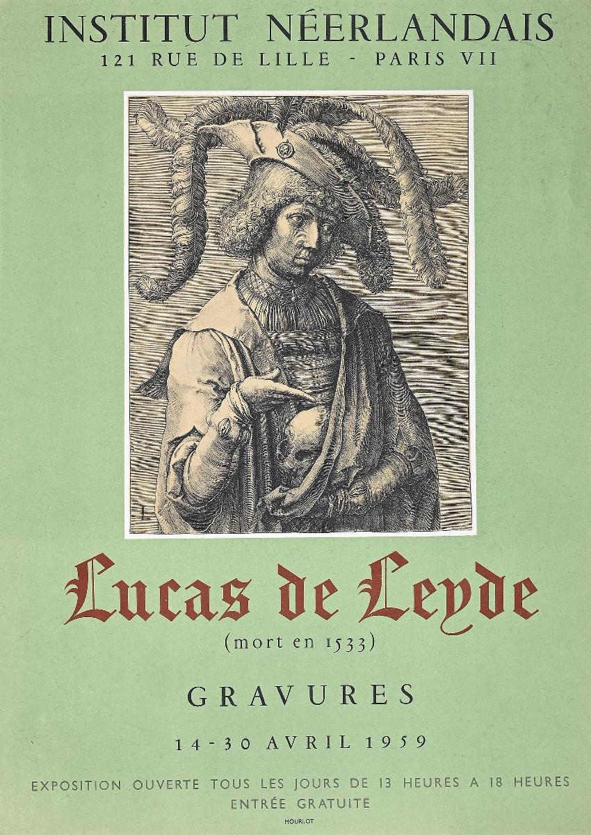 Unknown Figurative Print - Lucas Von Leyde - Vintage Offset Print - 1959