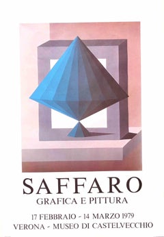 Lucio Saffaro - Poster d'epoca - 1979