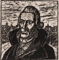 M. Karstens - Xilografia del XX secolo, Ritratto di Johann Gottwerth I. Muller