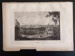 Antique Madrid - Etching - 1850s