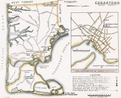 Map of Edgartown, Martha's Vineyard