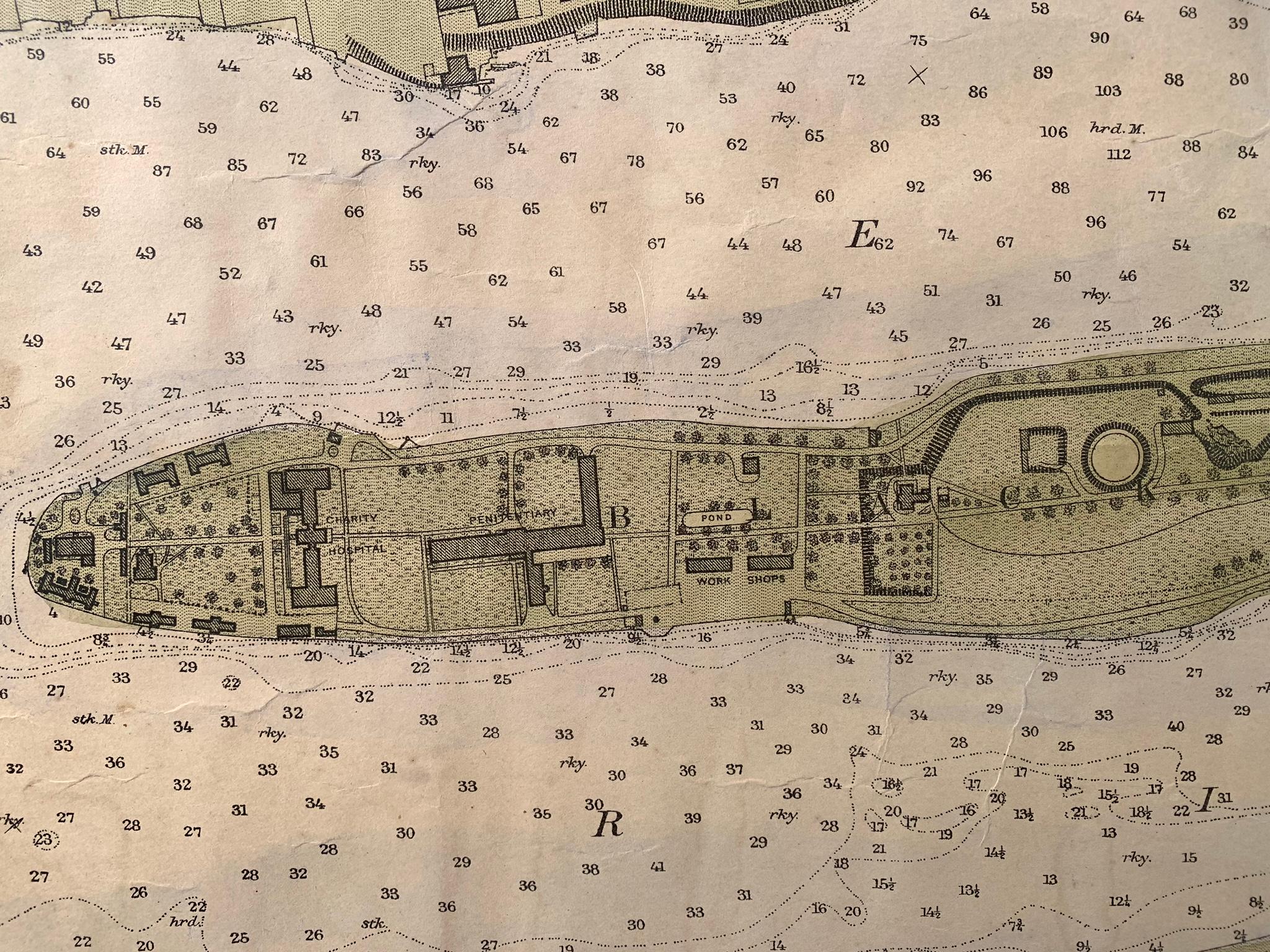 east river nyc map