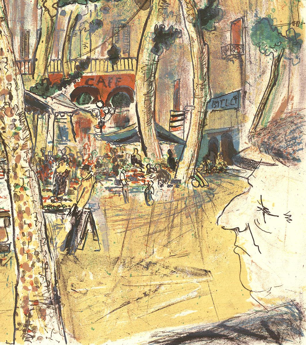 Märsche in der Provinz (Zeitgenössisch), Print, von Unknown