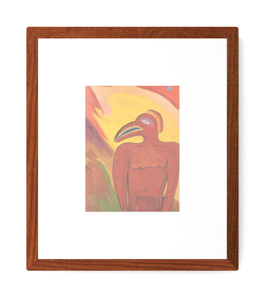 Marcus Jahmal 'Red Ibis' 2018 Emerging Art - Print by Unknown