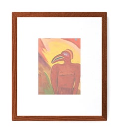 Marcus Jahmal 'Red Ibis' 2018 Emerging Art