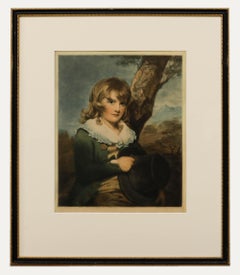 Marjorie Bacon (1877-1962) - Framed 1933 Mezzotint, Master John Lock